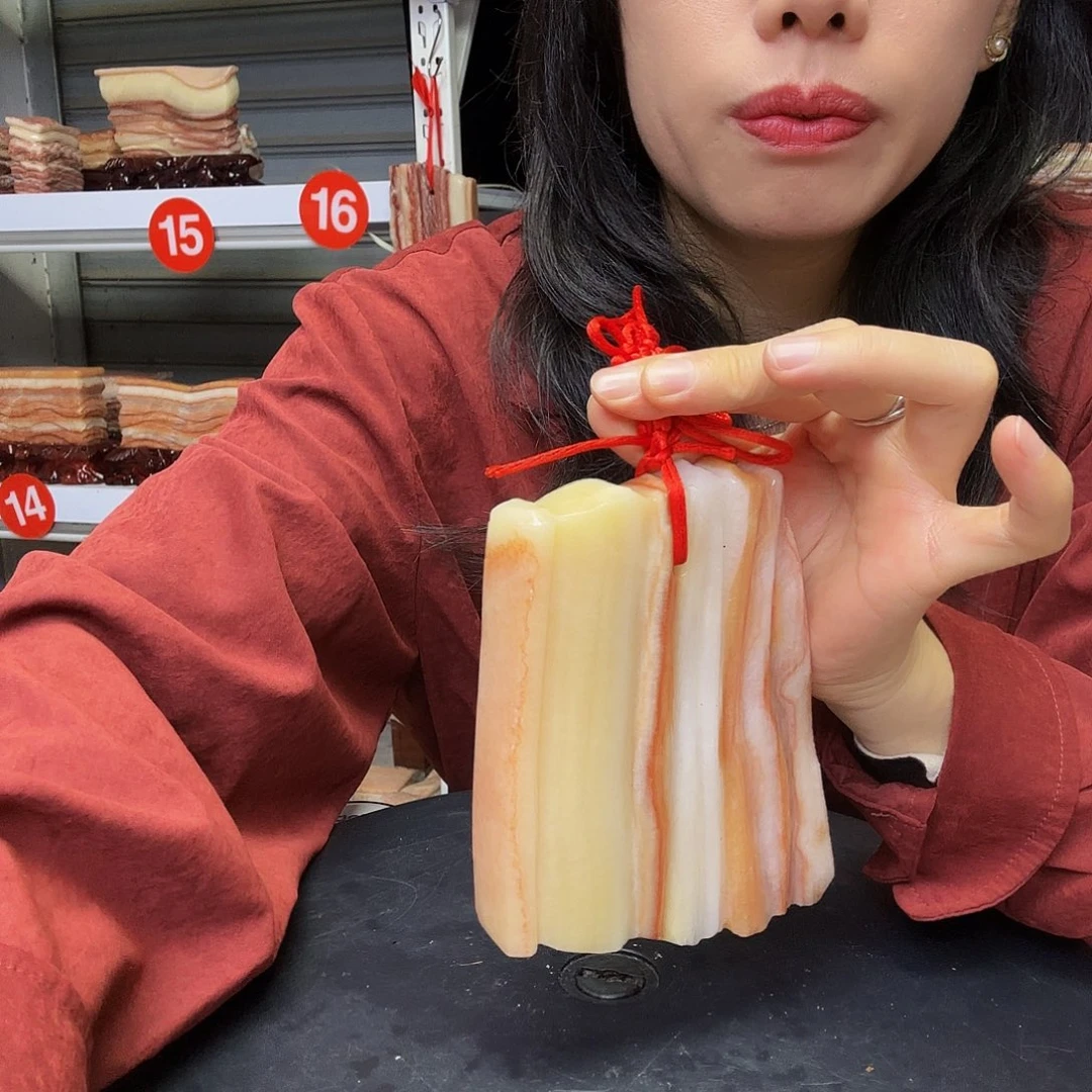 石材广西天然猪肉石头