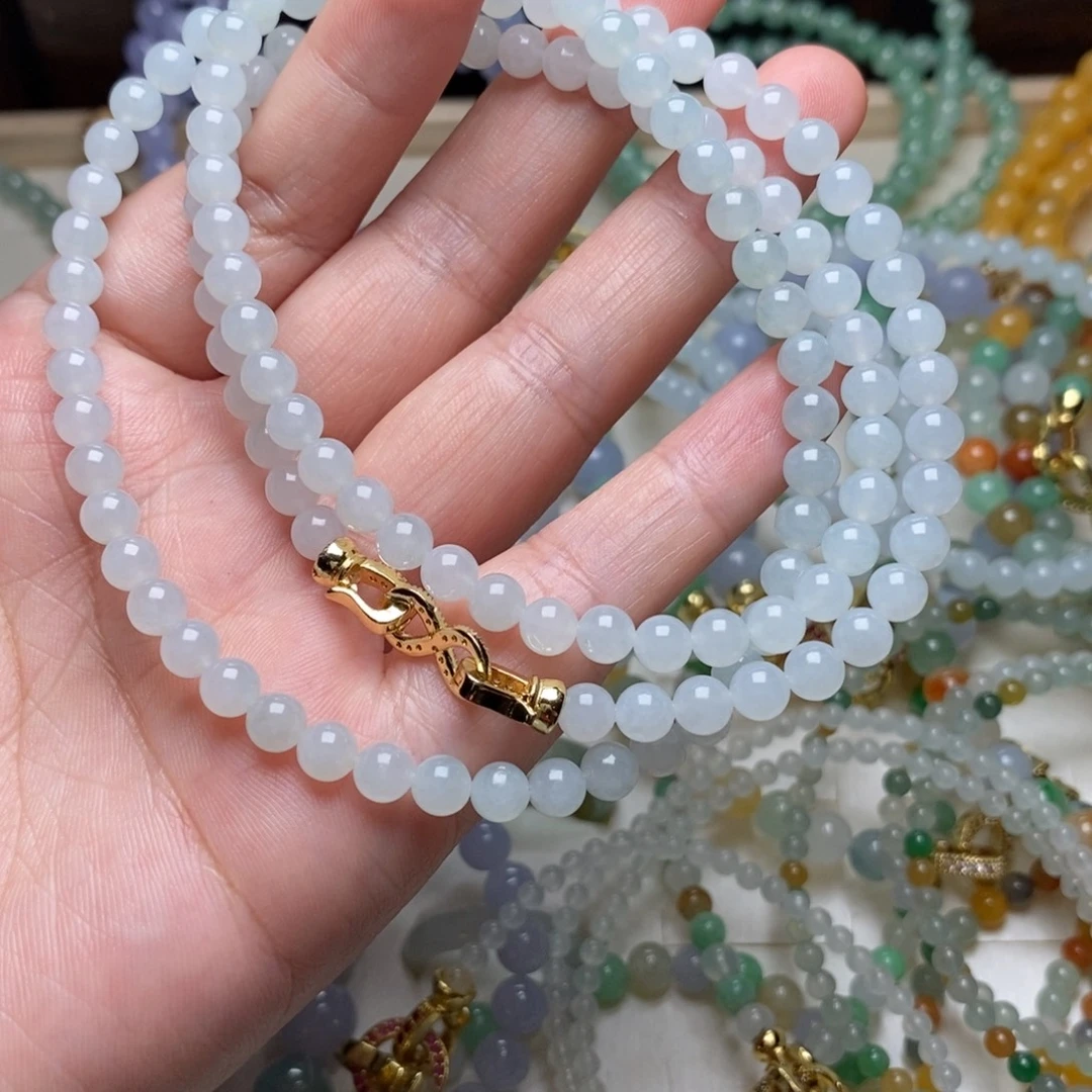 定制翡翠未镶嵌缅甸天然翡翠A货
