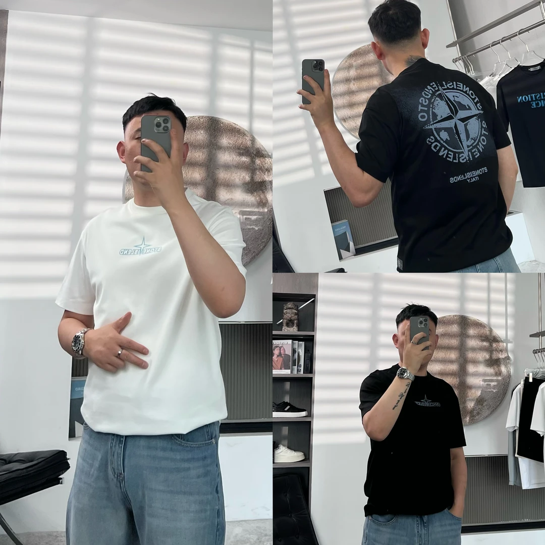 【六芒星】铭品添尚2025新款男士轻奢简约短袖T恤#3518