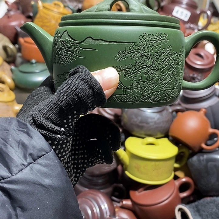 紫砂茶壶晃盖把裂流口水