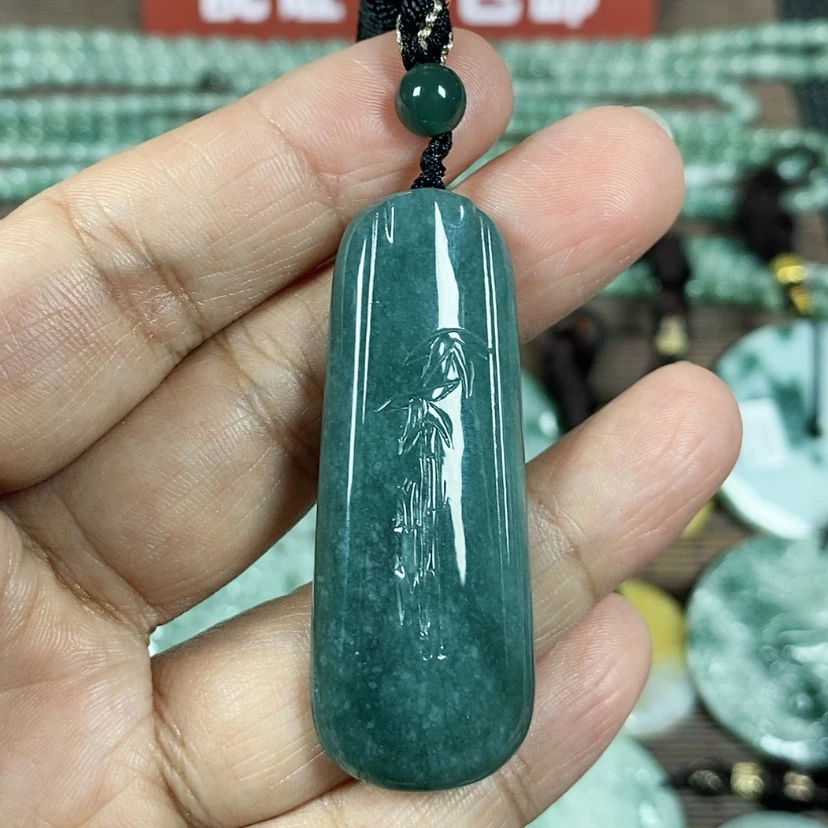 【闪购商品】翡翠颈饰未镶嵌玉吊坠翡翠玉节节高