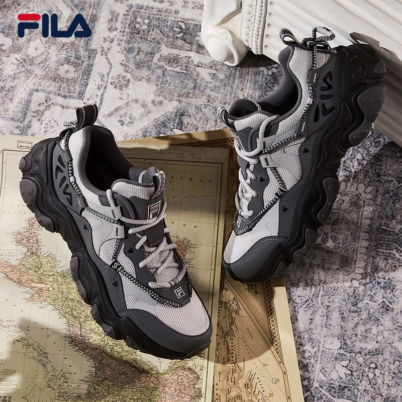 Fila/斐乐夏季【猫爪-陆地】男百搭休闲运动老爹鞋F12M432101