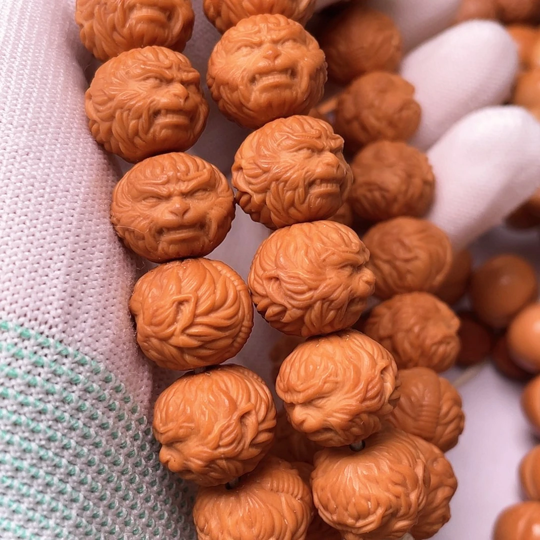 把件猴头核桃好***P大圣