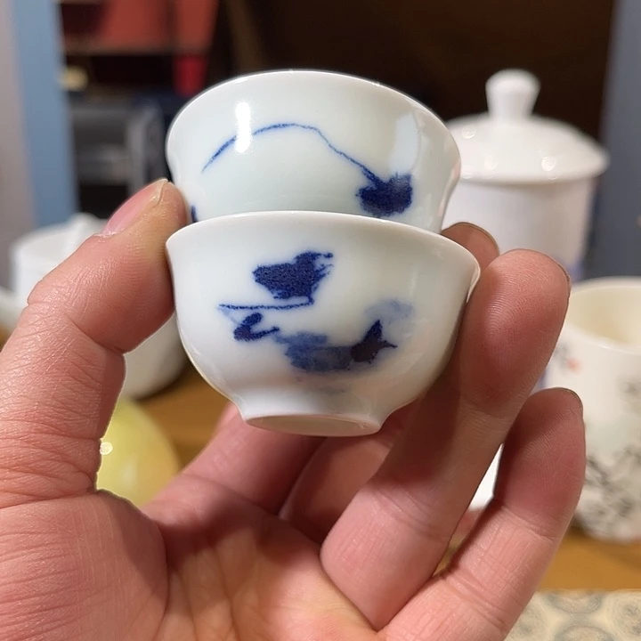 青花一口杯111111