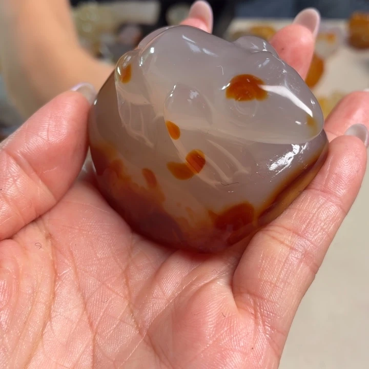 玛瑙/玉髓未镶嵌吊坠(不含链)