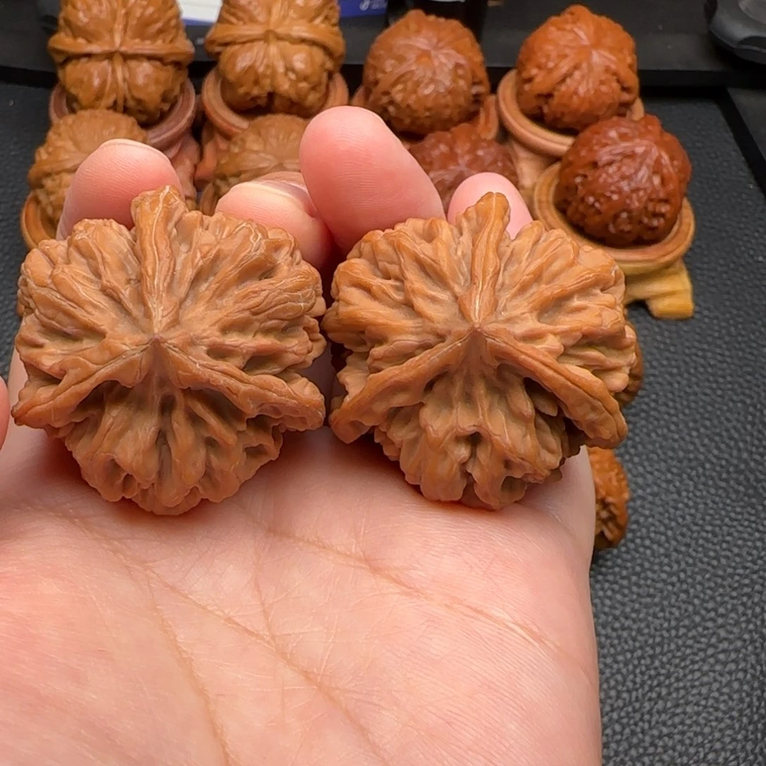 把件文玩核桃龙纹奔全品40