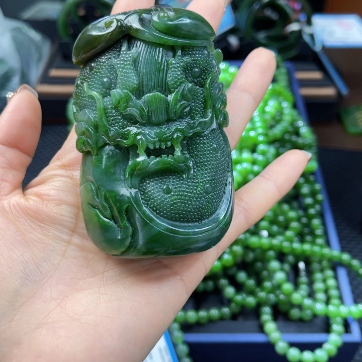 【闪购商品】和田玉（碧玉）把件未镶嵌