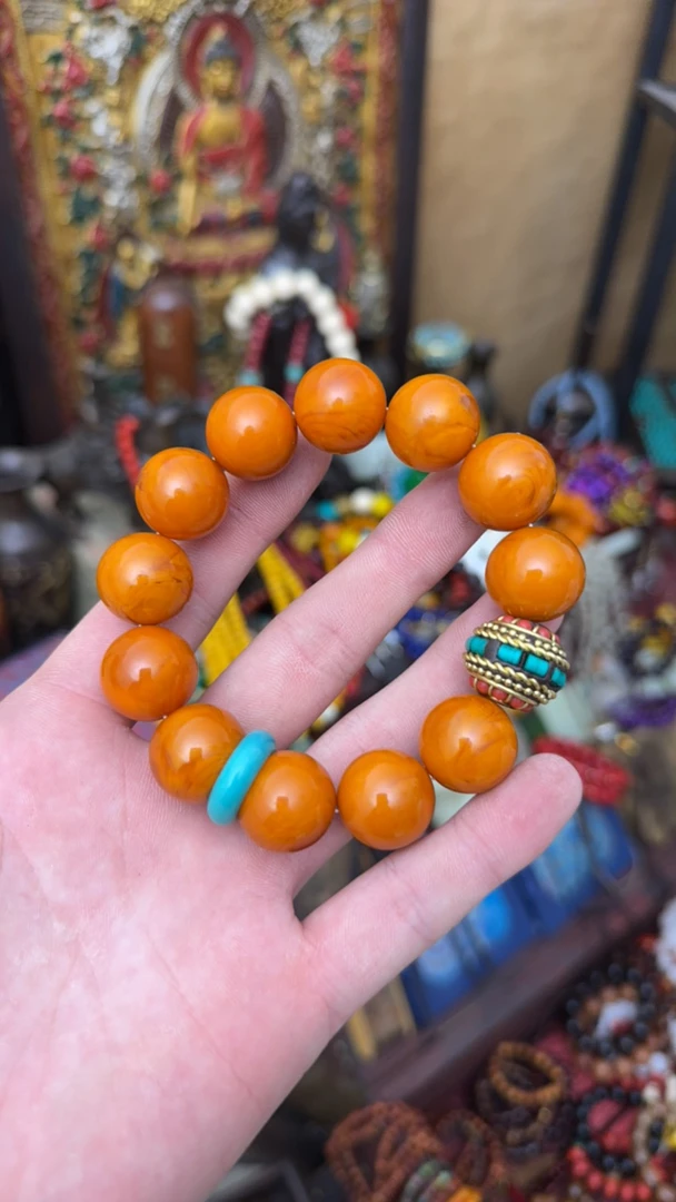 【闪购商品】蜜蜡尼泊尔手串1