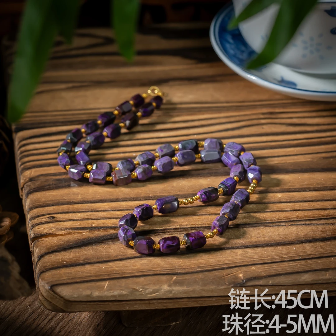 世间臻宝-洛烟丨18K金舒俱来切面项链/多样性/P6778/45cm±/均15