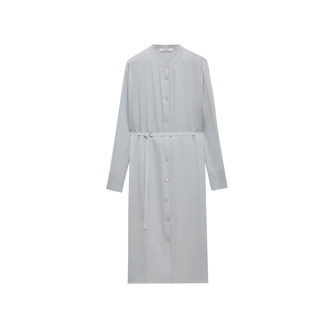 【粉丝专享】Bouthentique圆领百搭长款长袖连衣裙224121D1S15