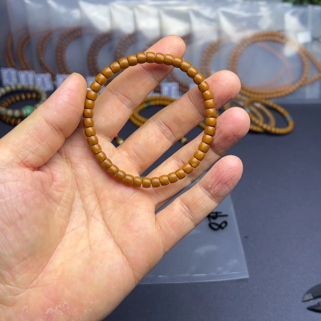 手串橄榄核老挝核尖5.6mm 竞拍13号