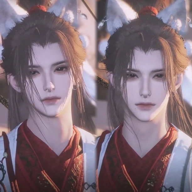 清欢 禁欲清冷男 燕云十六声端游手游通用男捏脸 全门派通用