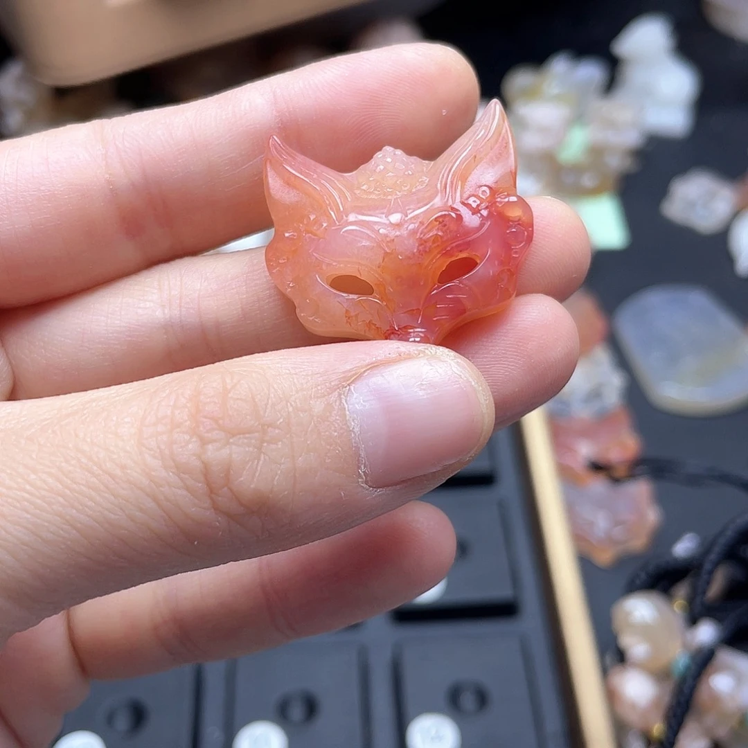 石英质玉未镶嵌吊坠(赠链)T*y