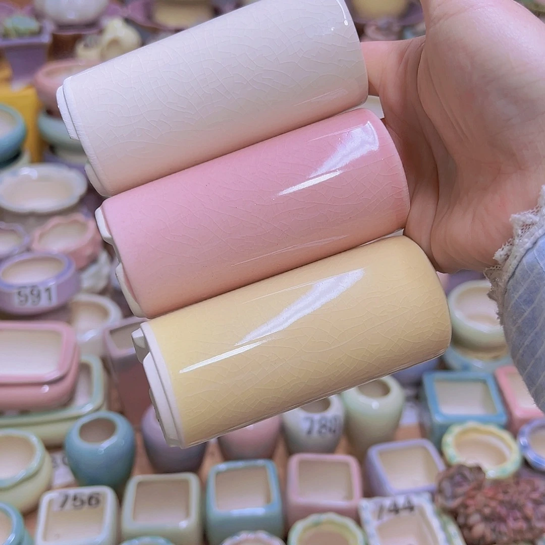 陶瓷花盆当场满12包邮