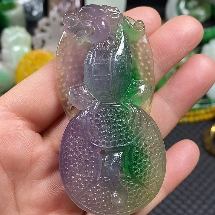 吊坠紫金钵盂菩提
