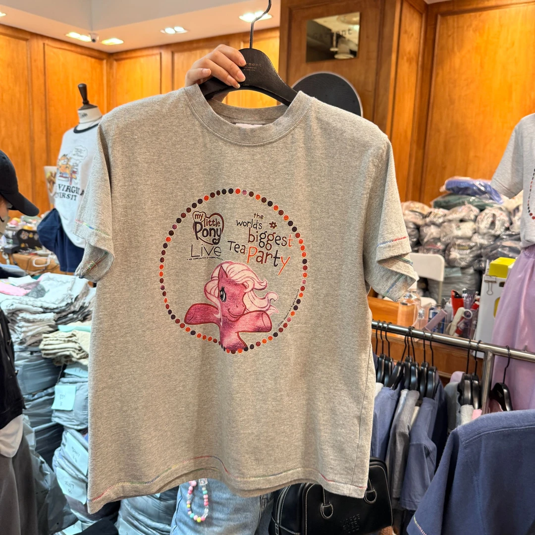 【婷婷家】不退换-东大门公鸡家短T休闲女士夏季印花圆领