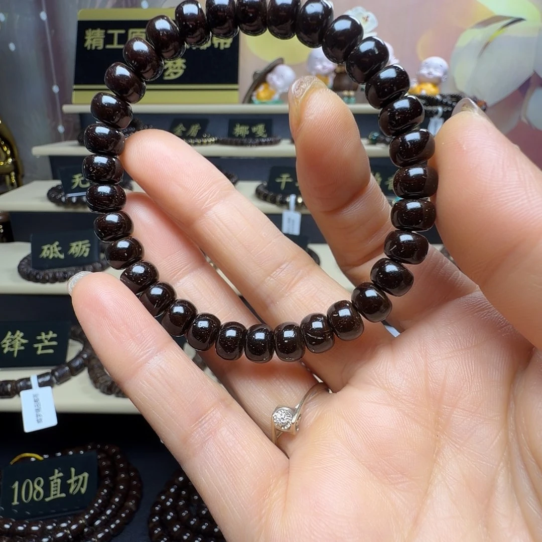 原生态椰蒂桶珠8×6