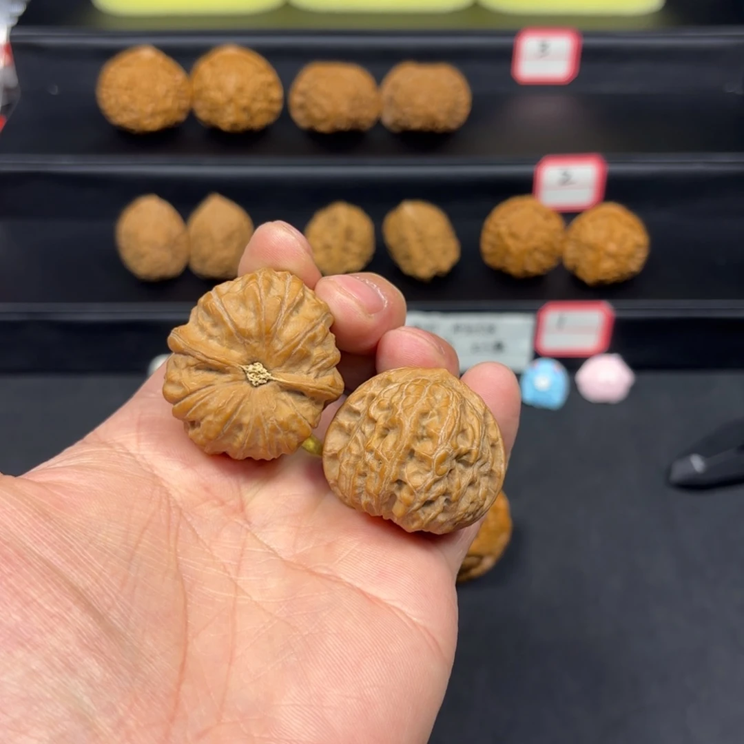 文玩核桃把件35*39*30门头沟元宝