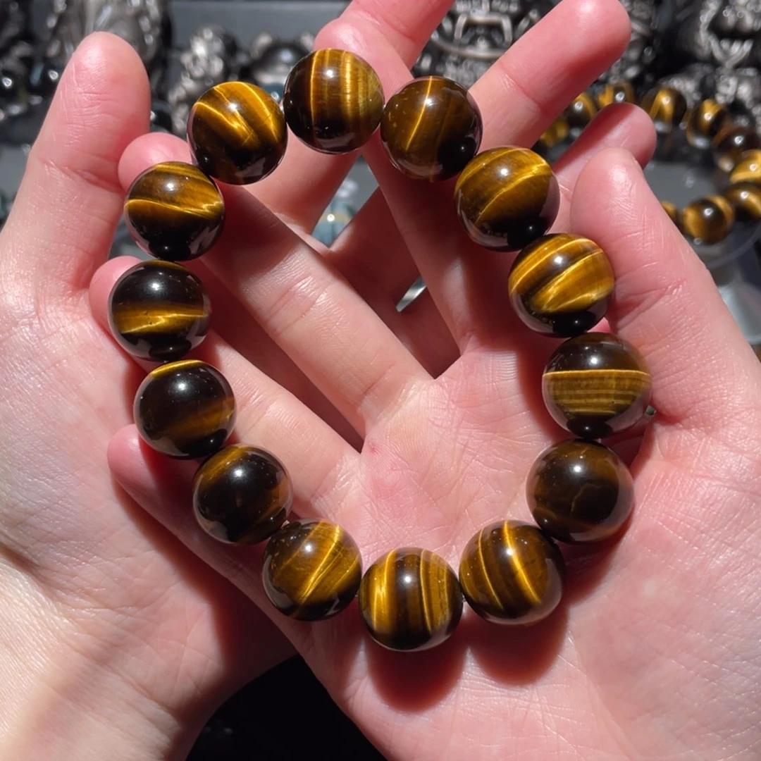 木变石（虎睛石）手串未镶嵌叫****好