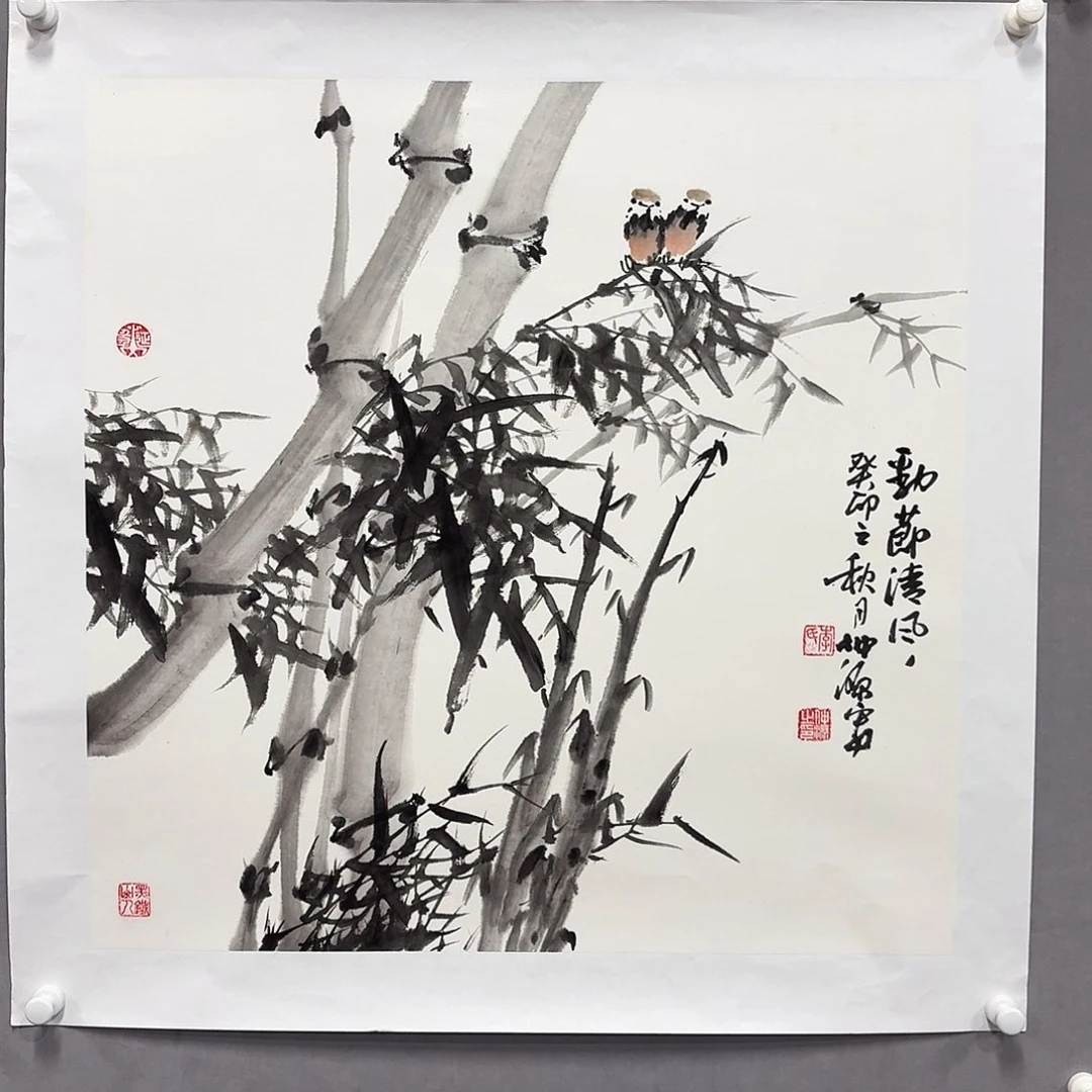 国画亲笔手绘放心去藏