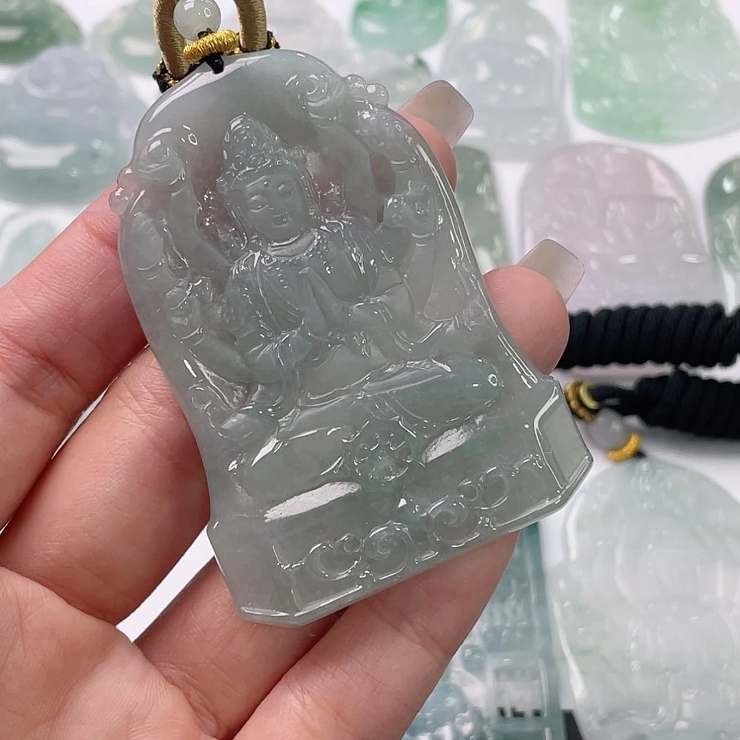 吊坠(不含链)未镶嵌翡翠1