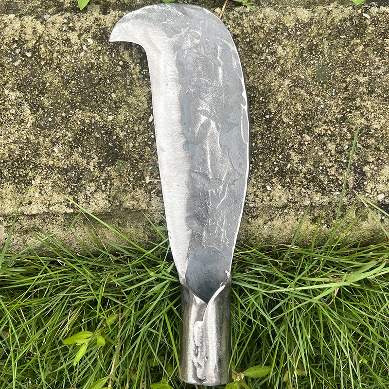 43砍柴刀家用砍竹劈柴户外伐木锋利柴刀手工锻打砍树开路砍刀弯刀