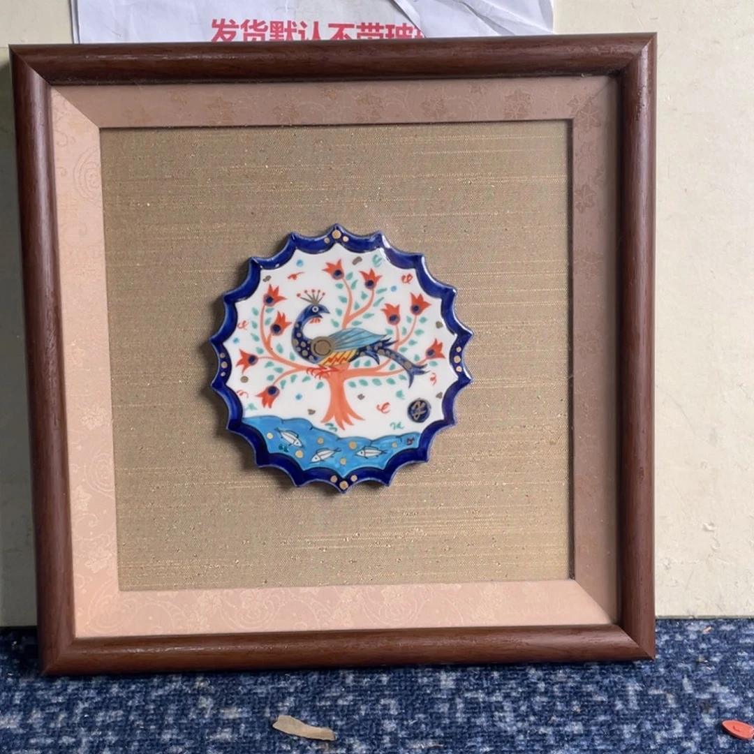 框画作品都有瑕疵不退不换