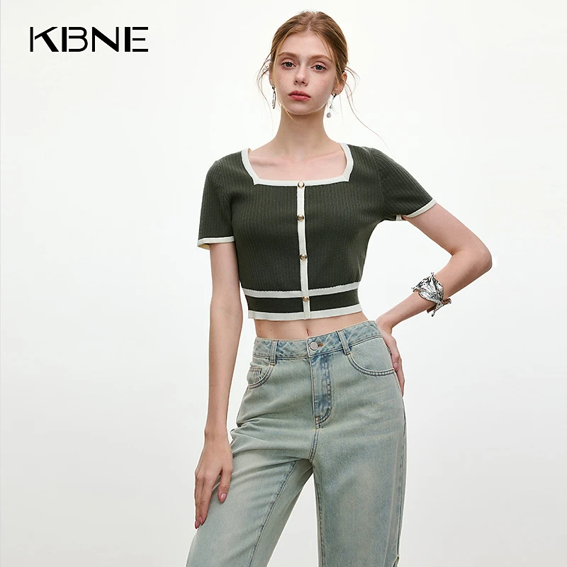 《粉丝专享》KBNE打底衫女爆款2025新款夏季修身针织衫