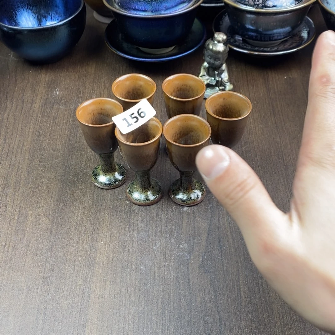 只***过茶盏全手工原矿原釉建盏