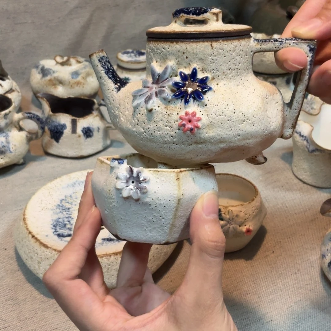 粉引一壶一杯带杯子福利