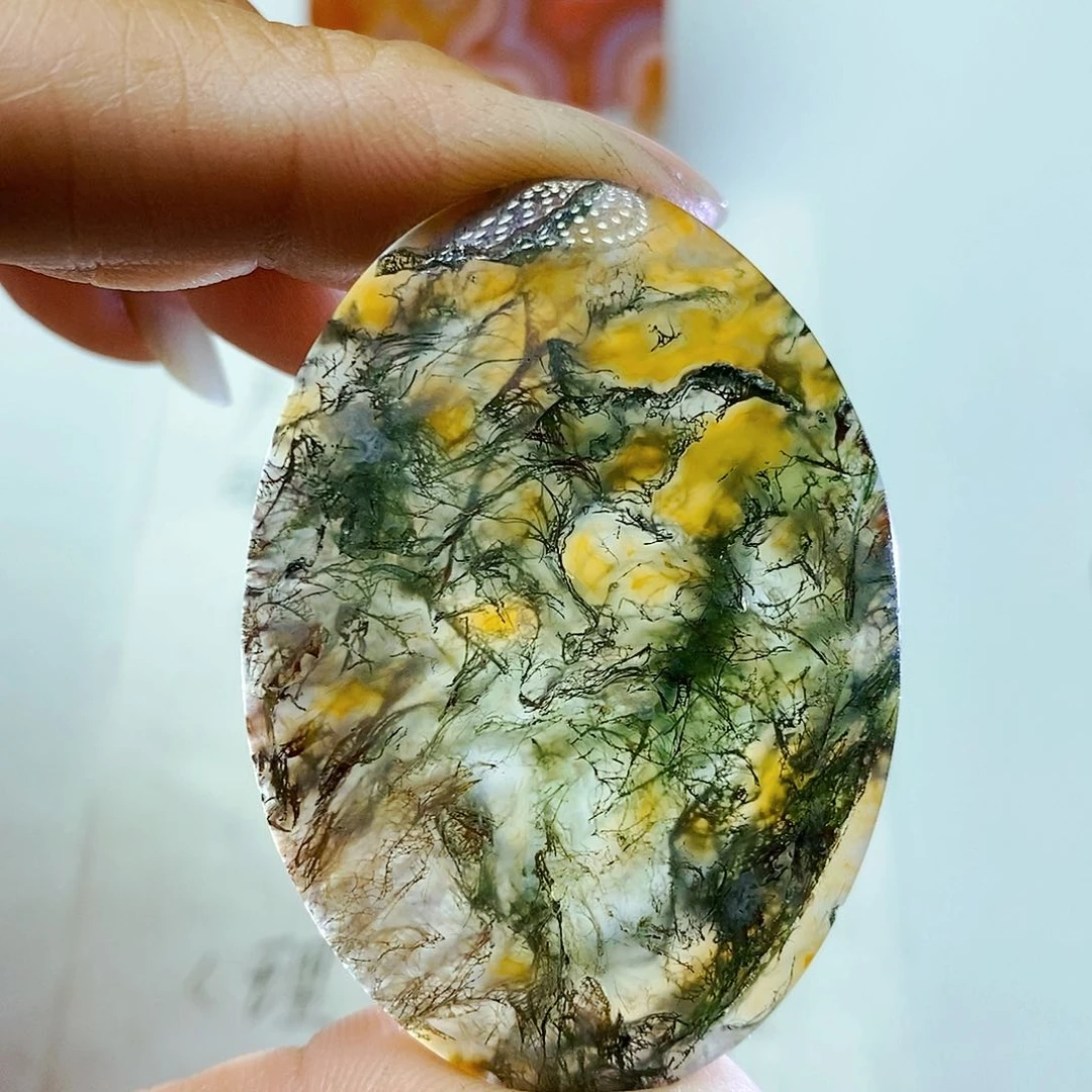 玛瑙/玉髓颈饰未镶嵌海**彩