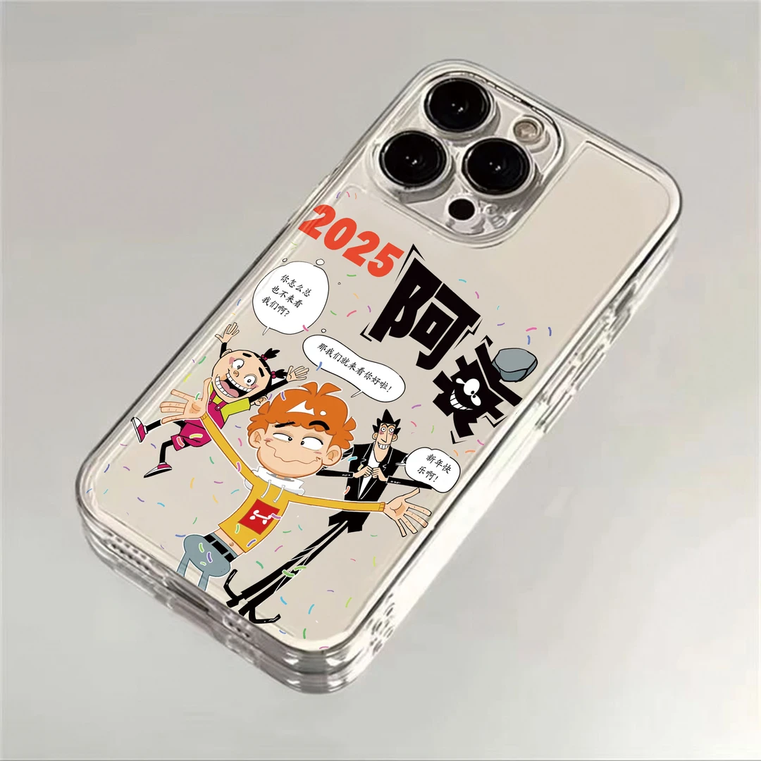 2025阿衰祝福适用iPhone16小米15华为苹果14promax手机壳12太空壳