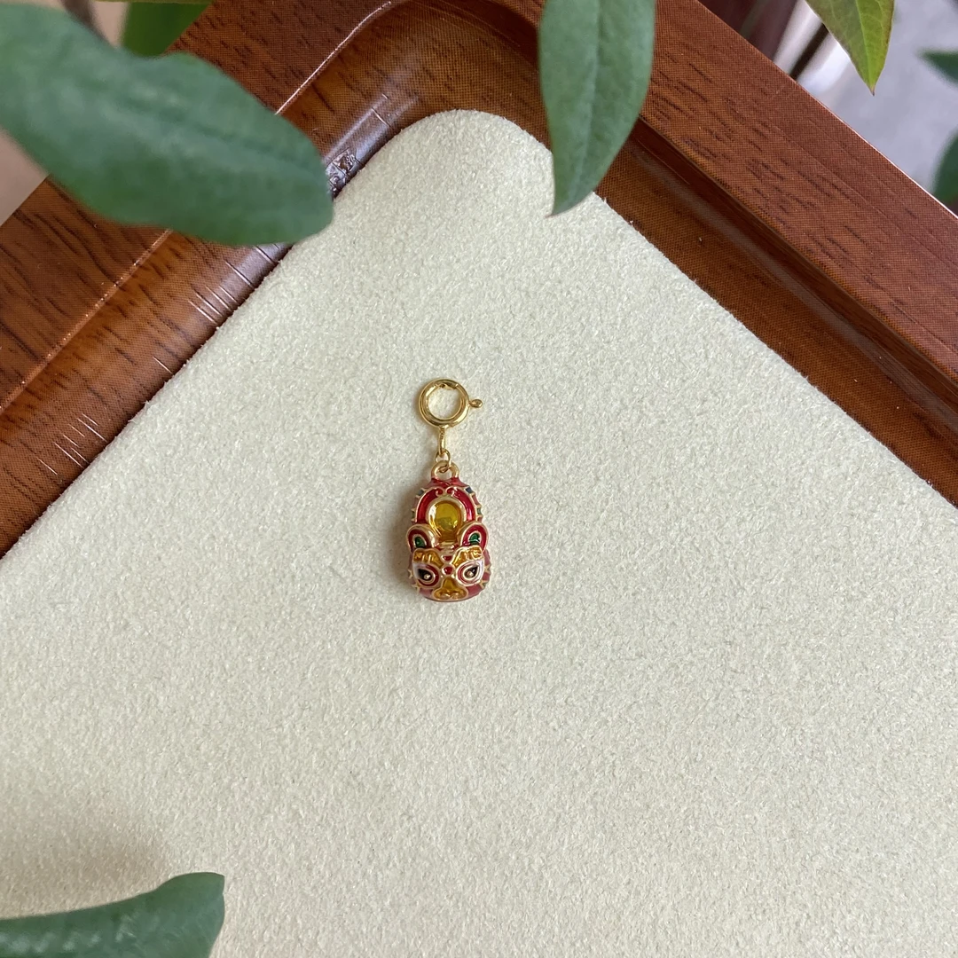 【珍珍严选】18K金虎头鞋小滴溜吊坠-YXJHY212