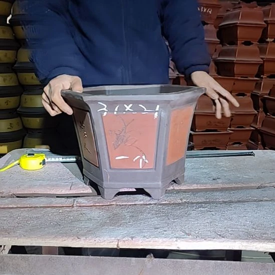 宜兴紫砂花盆清仓库清仓处理