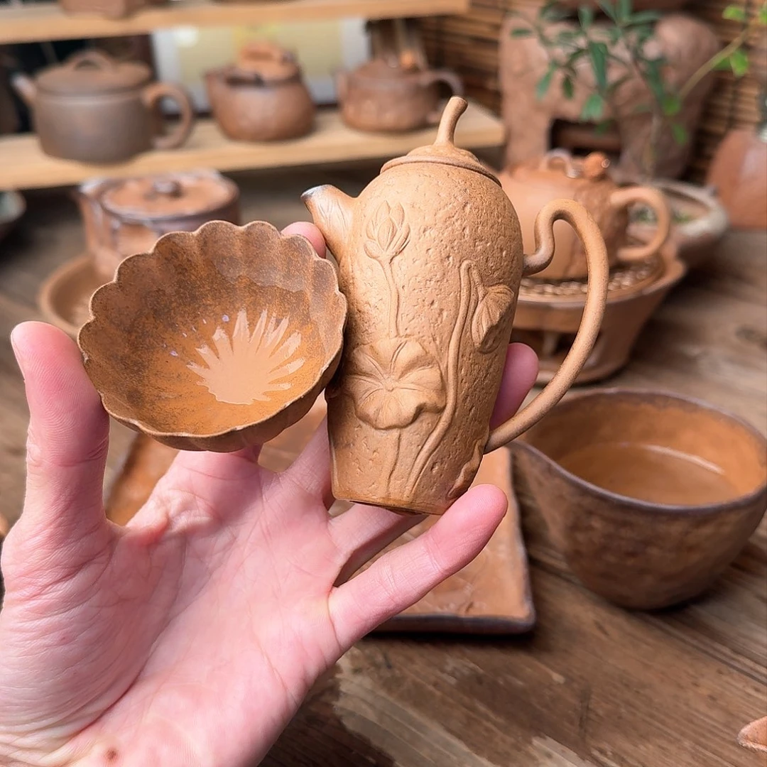 原矿老岩泥茶器系列