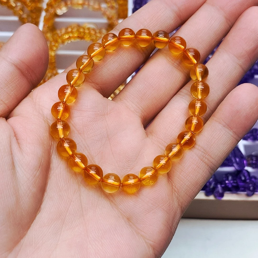 未镶嵌水晶手串天然