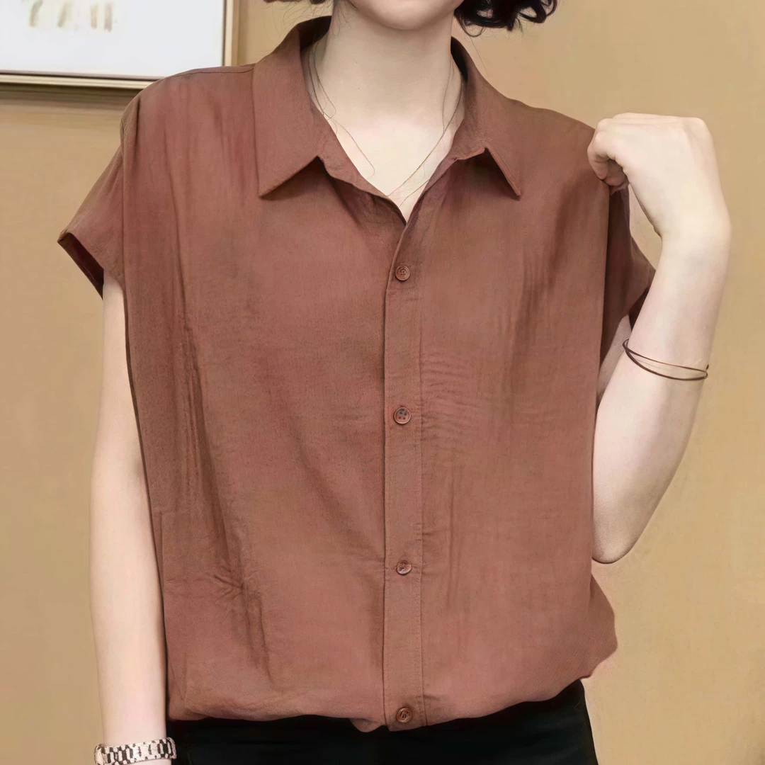夏季新款时尚气质休闲减龄防晒衬衫高档显瘦百搭上衣