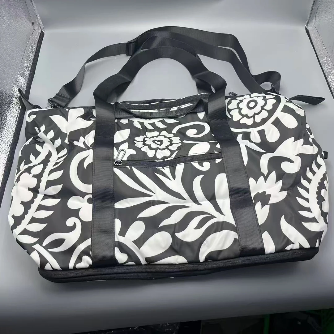 K251833 印花旅行包 可扩容折叠收纳包46*40*20cm