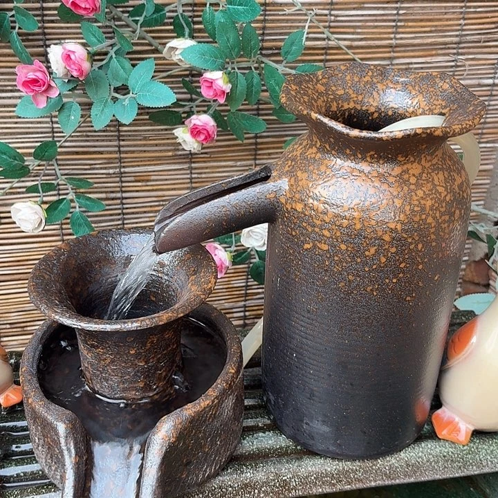 粗陶口径13/27，13/15/15进水口1.6厘米