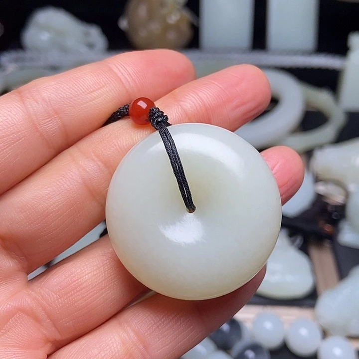 吊坠(不含链)未镶嵌和田玉