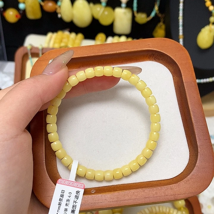 手链蜜蜡未镶嵌蜜蜡手串