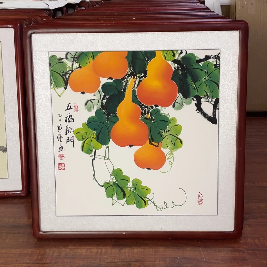 国画带框尺寸63*63厘米