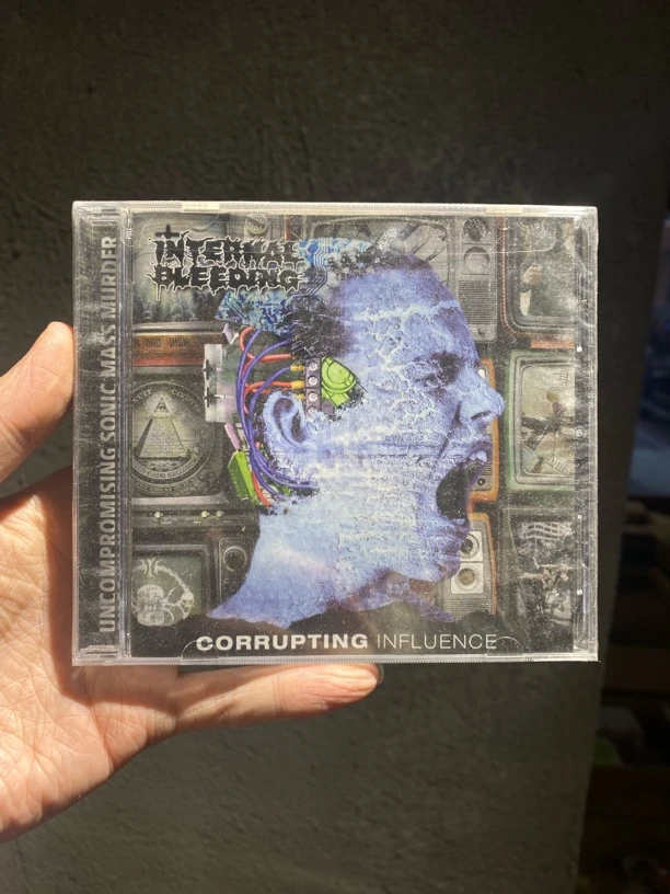 残死金属 Internal Bleeding  Corrupting Influence全新美版未拆