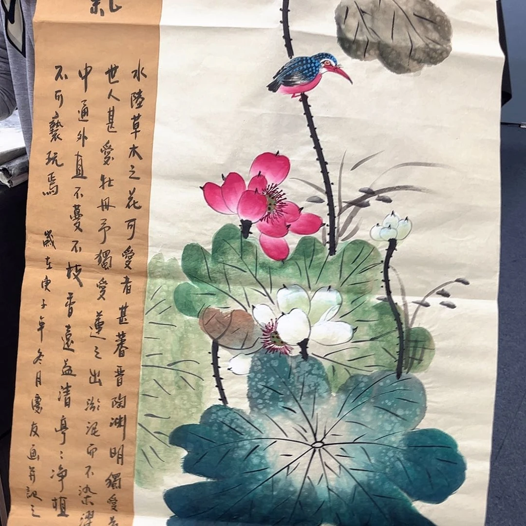 国画国画老师手绘作品