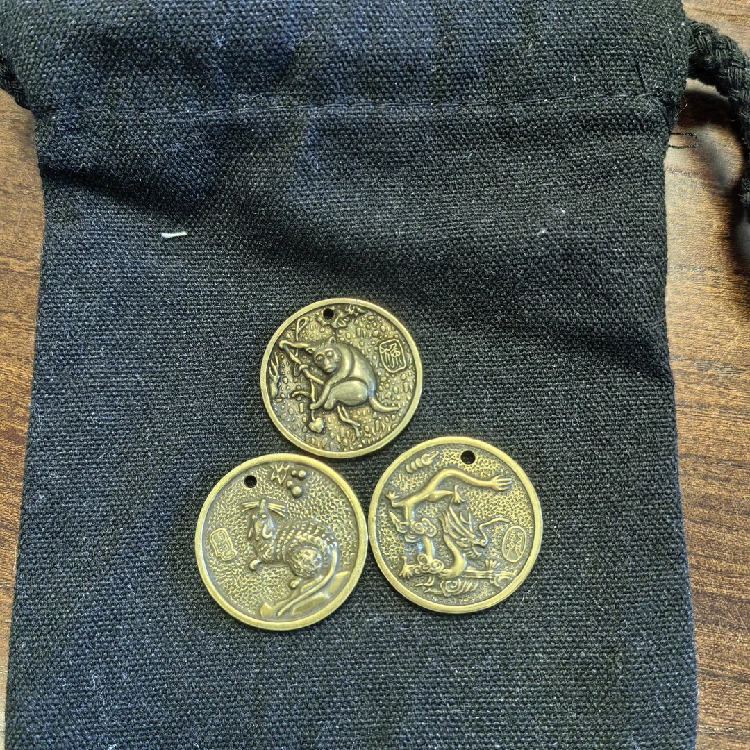 申子辰三合水生肖配饰补金水五行（开光）