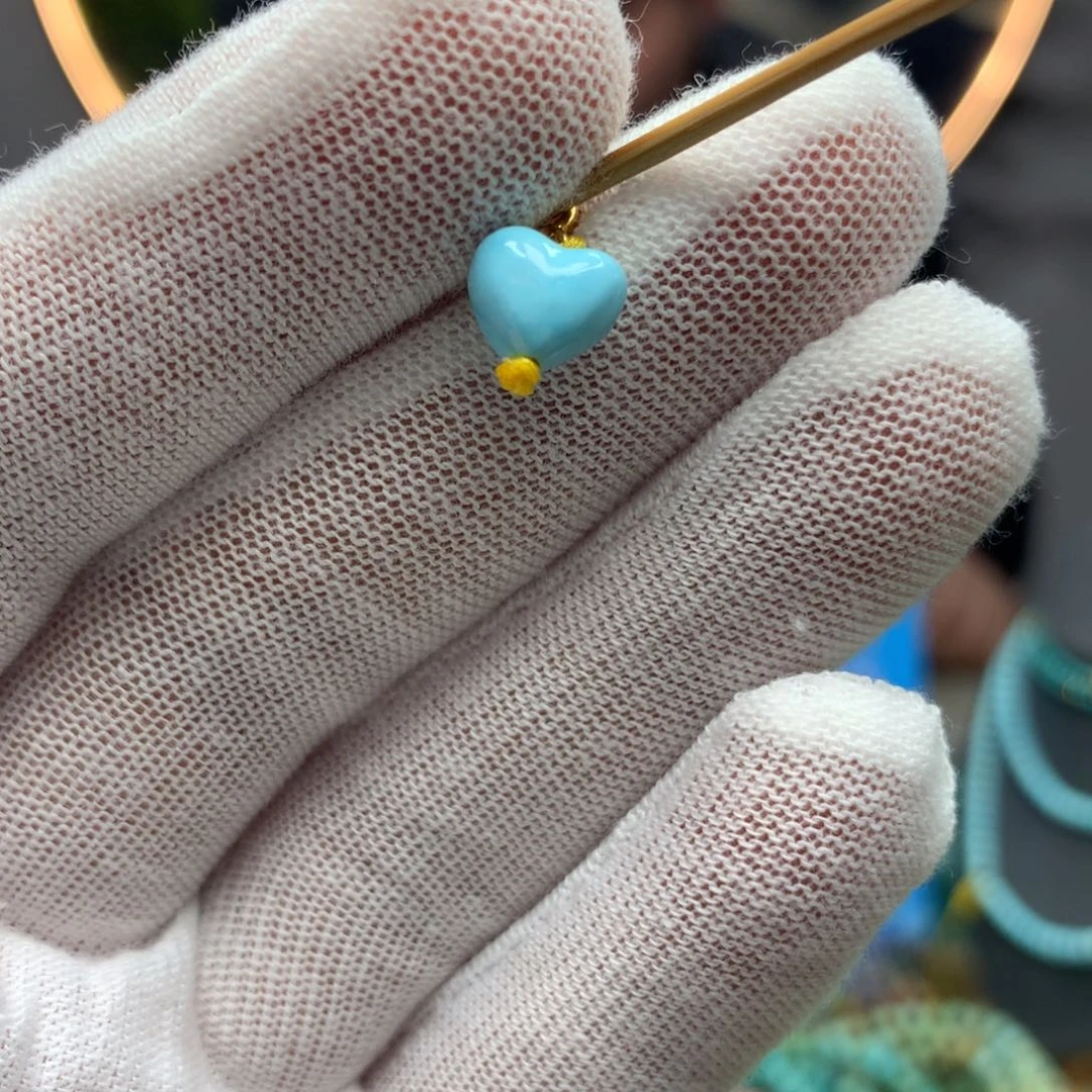 绿松石挂件未镶嵌