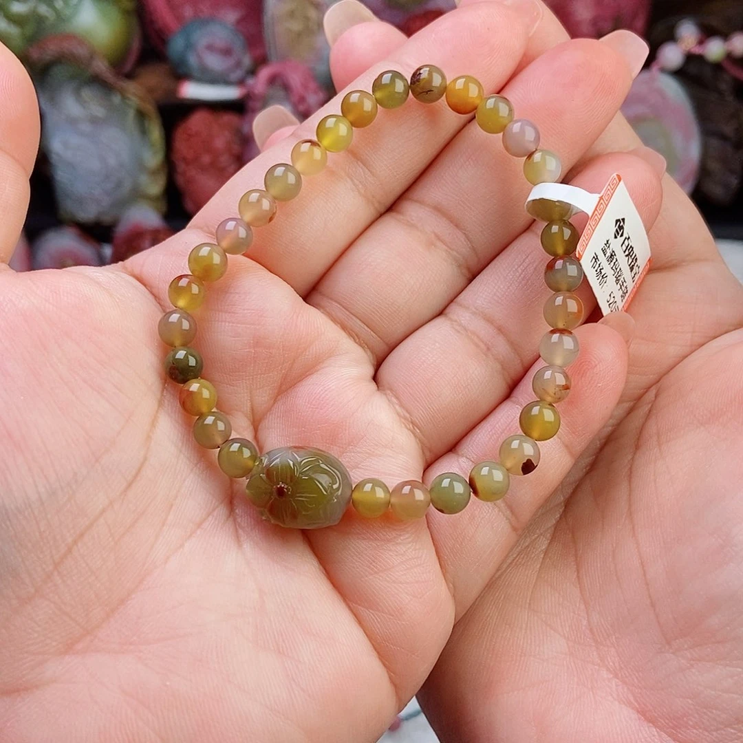 未镶嵌石英质玉（盐源）珠宝半成品