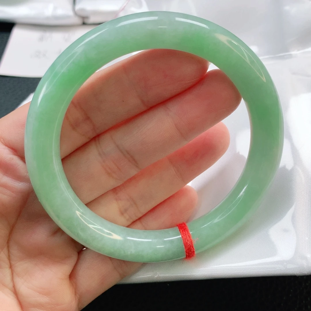 未镶嵌手镯翡翠云*60圆