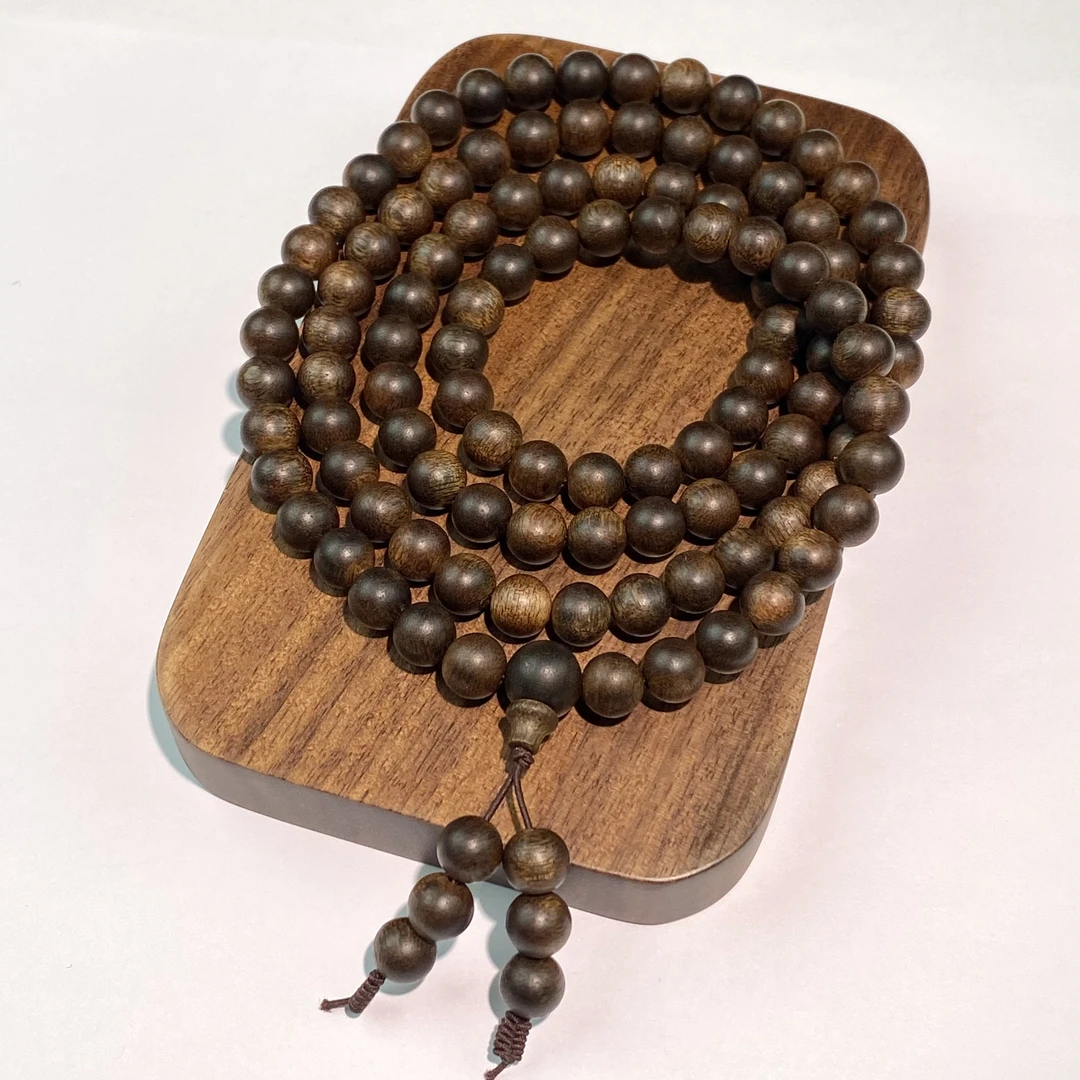 【亿轩臻选】富森红土沉水沉香108链8mm+MDG64