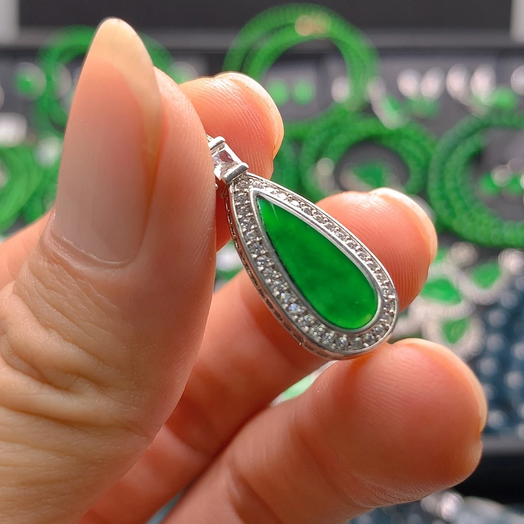 未镶嵌手链翡翠翡翠